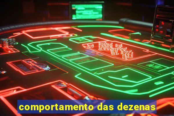 comportamento das dezenas